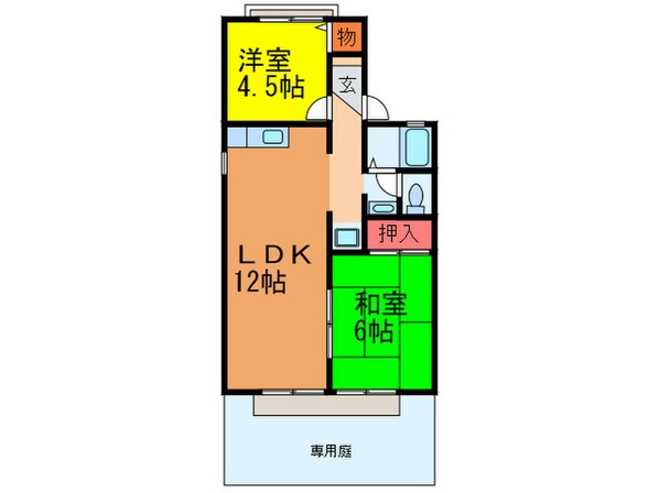 モンテヴェルデの物件間取画像